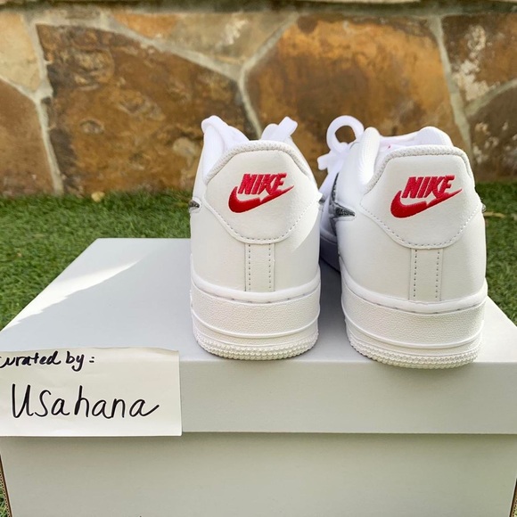 Nike Air Force 1 low white Jelly glitter shoes - Picture 6 of 6